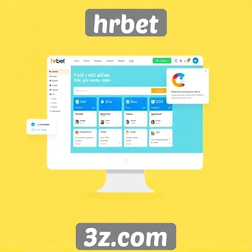 Análise da interface do usuário do site hrbet
