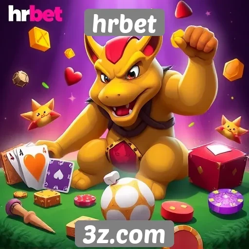 Variedade de jogos disponíveis no hrbet